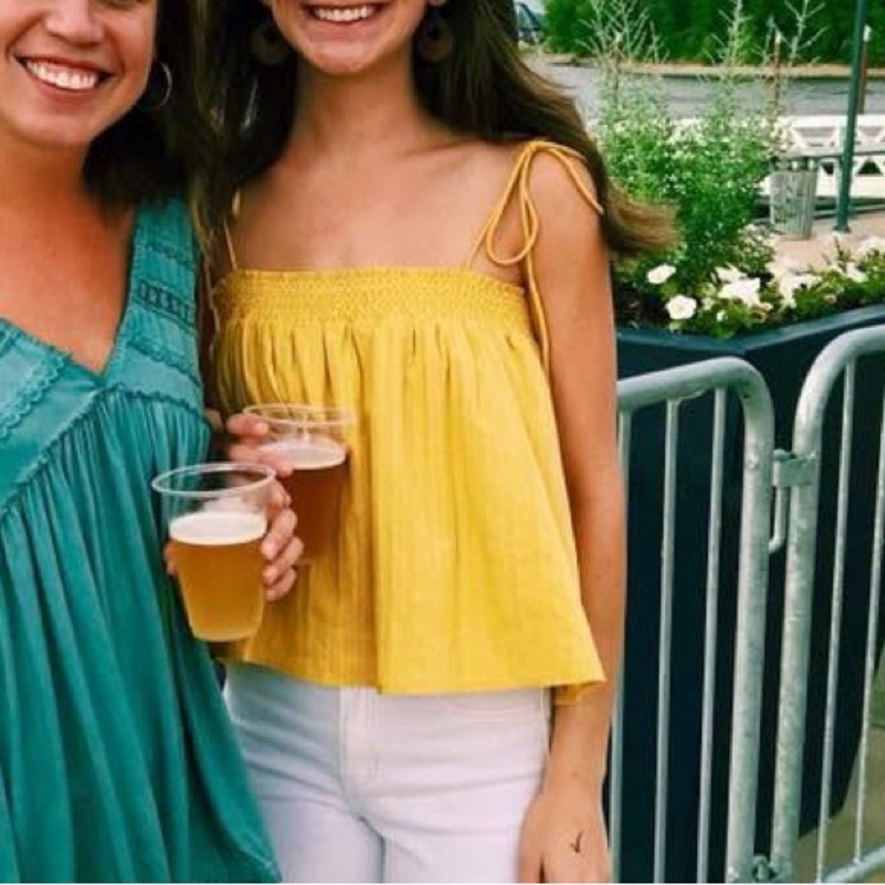 Yellow Tie Tank